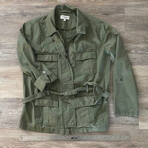 Charlotte Russe olive Utility Jacket. Small
